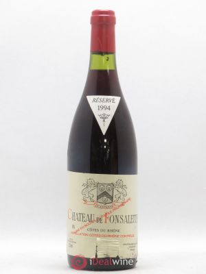 Côtes du Rhône Château de Fonsalette SCEA Château Rayas  1994 - Lot of 1 Bottle