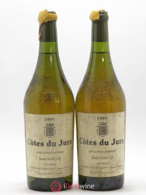 Côtes du Jura Jean Macle  1995 - Lot of 2 Bottles