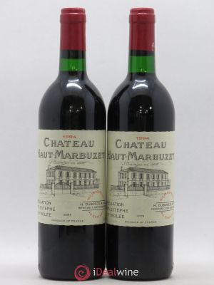 Château Haut Marbuzet  1994 - Lot of 2 Bottles