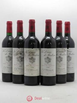La Dame de Montrose Second Vin  1996 - Lot de 6 Bouteilles