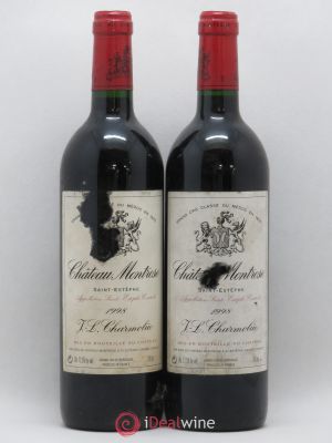 Château Montrose 2ème Grand Cru Classé  1998 - Lot of 2 Bottles