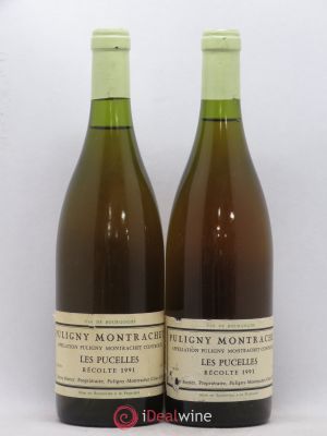Puligny-Montrachet 1er Cru Les Pucelles Thierry Poirier 1991 - Lot of 2 Bottles