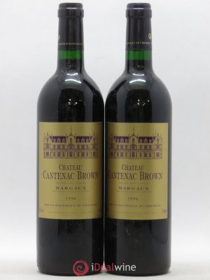 Château Cantenac Brown 3ème Grand Cru Classé  1996 - Lot of 2 Bottles