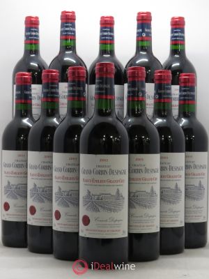 Château Grand Corbin Grand Cru Classé  2003 - Lot of 12 Bottles