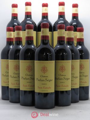 Château Phélan Ségur  2003 - Lot of 12 Bottles
