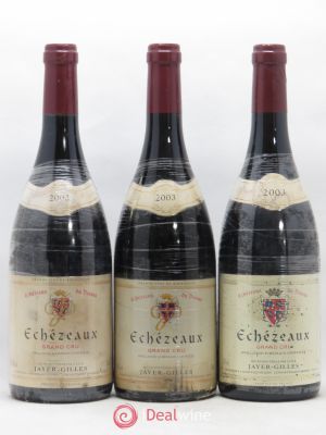 Echezeaux Grand Cru Du Dessus Jayer-Gilles  2003 - Lot of 3 Bottles