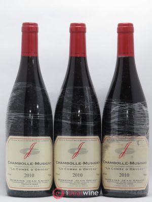 Chambolle-Musigny Combe d'Orveau Jean Grivot  2010 - Lot of 3 Bottles