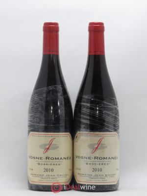 Vosne-Romanée Bossières Jean Grivot  2010 - Lot of 2 Bottles