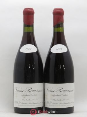 Vosne-Romanée Leroy (Domaine)  2004 - Lot of 2 Bottles