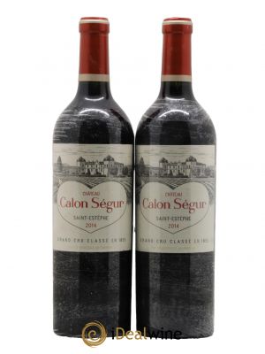 Château Calon Ségur 3ème Grand Cru Classé 2014 - Lot de 2 Bottles