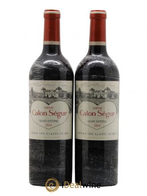 Château Calon Ségur 3ème Grand Cru Classé  2014 - Lot of 2 Bottles