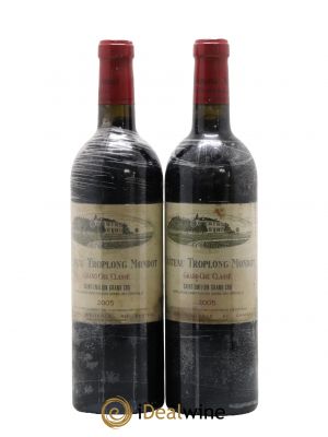 Château Troplong Mondot 1er Grand Cru Classé B  2005 - Lot of 2 Bottles