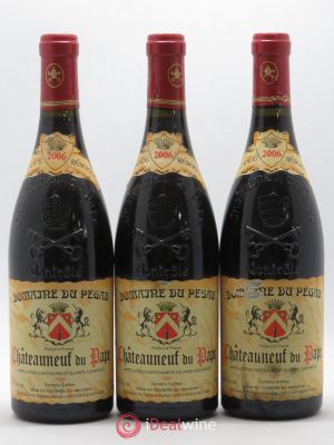 Châteauneuf-du-Pape Domaine du Pégau Cuvée Réservée Paul et Laurence Féraud  2006 - Lot of 3 Bottles