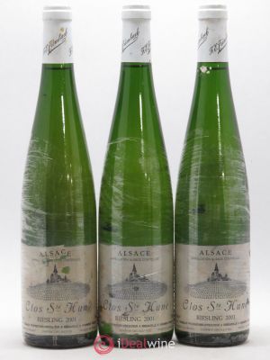 Riesling Clos Sainte-Hune Trimbach (Domaine)  2001 - Lot of 3 Bottles