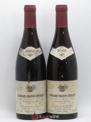 Pommard 1er Cru Grands Epenots Michel Gaunoux (Domaine)  2002 - Lot of 2 Bottles
