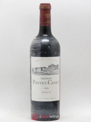 Château Pontet Canet 5ème Grand Cru Classé  2005 - Lot of 1 Bottle