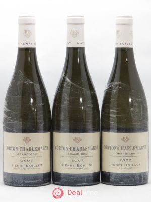 Corton-Charlemagne Grand Cru Henri Boillot (Domaine)  2007 - Lot of 3 Bottles