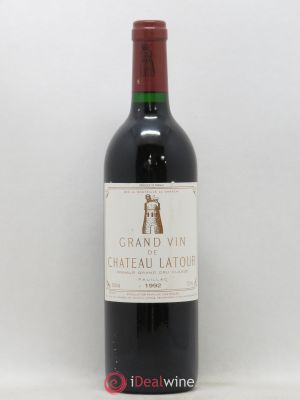 Château Latour 1er Grand Cru Classé  1992 - Lot de 1 Bouteille