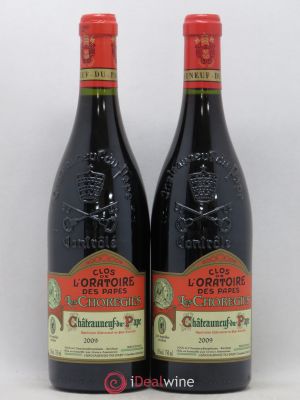 Châteauneuf-du-Pape Les Chorégies Clos de l'Oratoire des Papes (no reserve) 2009 - Lot of 2 Bottles