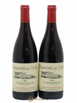 IGP Vaucluse (Vin de Pays de Vaucluse) Domaine des Tours E.Reynaud (sans prix de réserve) 2017 - Lot de 2 Bouteilles