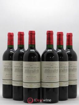 Château du Glana Cru Bourgeois  2001 - Lot of 6 Bottles