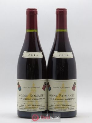 Vosne-Romanée 1er Cru Au Dessus des Malconsorts Gilles Remoriquet  2014 - Lot of 2 Bottles