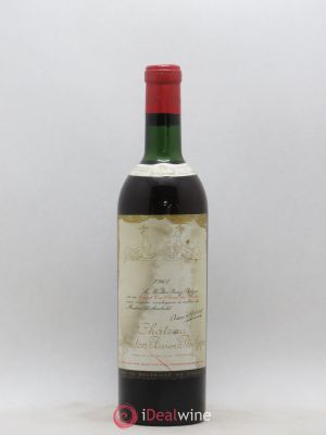 Château d'Armailhac - Mouton Baron(ne) Philippe 5ème Grand Cru Classé  1961 - Lot of 1 Bottle