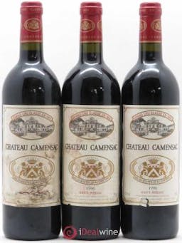 Château Camensac 5ème Grand Cru Classé  1996 - Lot of 3 Bottles