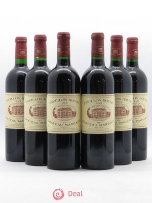 Pavillon Rouge du Château Margaux Second Vin  2001 - Lot of 6 Bottles