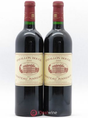 Pavillon Rouge du Château Margaux Second Vin  2001 - Lot of 2 Bottles