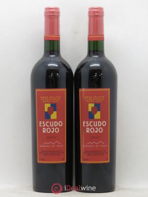 Chili Escudo Rojo Domaine de Rothschild 2002 - Lot of 2 Bottles