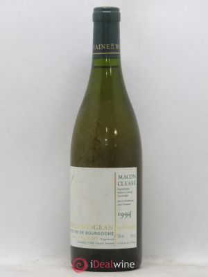 Mâcon-Clessé Cuvée Levroutée Domaine de la Bongran (J.Thevenet)  1994 - Lot of 1 Bottle