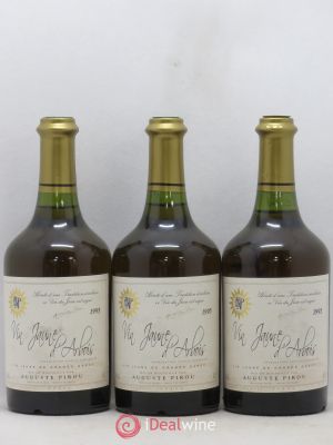 Arbois Vin jaune Auguste Pirou 1995 - Lot de 3 Bouteilles