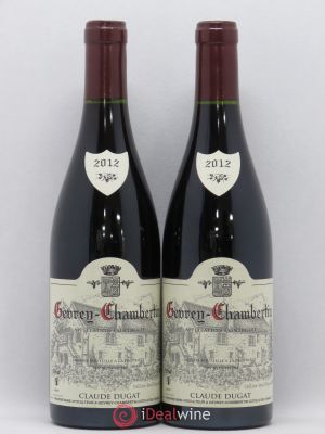 Gevrey-Chambertin Claude Dugat  2012 - Lot of 2 Bottles