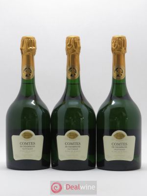 Comtes de Champagne Taittinger  1999 - Lot of 3 Bottles