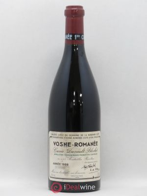 Vosne-Romanée 1er Cru Cuvée Duvault Blochet Domaine de la Romanée-Conti  1999 - Lot de 1 Bouteille