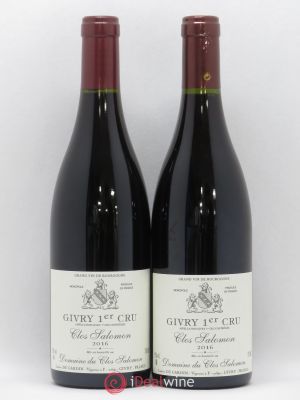 Givry 1er Cru Clos Salomon 2016 - Lot of 2 Bottles