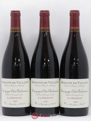Bourgogne La Digoine A. et P. de Villaine  2017 - Lot of 3 Bottles