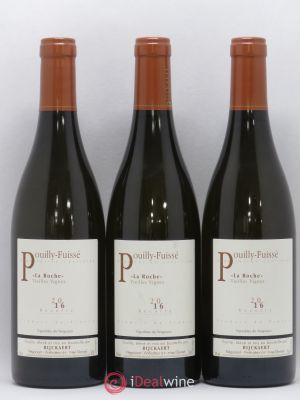 Pouilly-Fuissé La Roche Vieilles Vignes Rijckaert  2016 - Lot of 3 Bottles