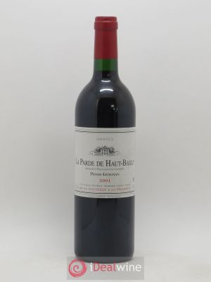 Haut Bailly II (Anciennement La Parde de Haut-Bailly) Second vin  2001 - Lot de 1 Bouteille