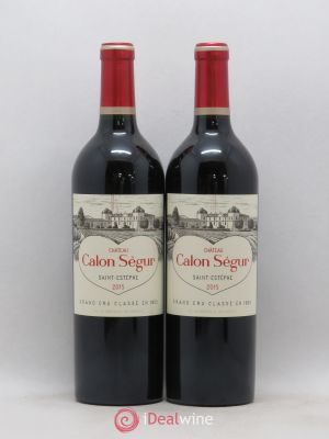 Château Calon Ségur 3ème Grand Cru Classé  2015 - Lot of 2 Bottles