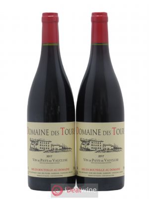 IGP Vaucluse (Vin de Pays de Vaucluse) Domaine des Tours E.Reynaud  2017 - Lot de 2 Bouteilles