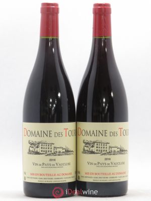 IGP Vaucluse (Vin de Pays de Vaucluse) Domaine des Tours Domaine des Tours E.Reynaud  2016 - Lot de 2 Bouteilles
