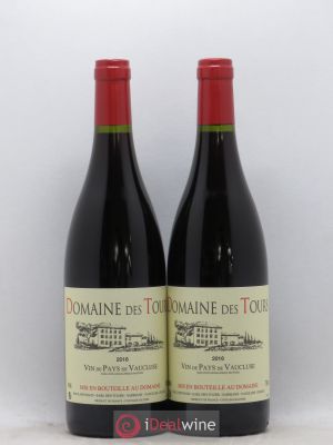 IGP Vaucluse (Vin de Pays de Vaucluse) Domaine des Tours E.Reynaud  2016 - Lot of 2 Bottles