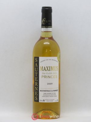 Sauternes Maximus Clos des Princes Expert et Fils 2009 - Lot of 1 Bottle