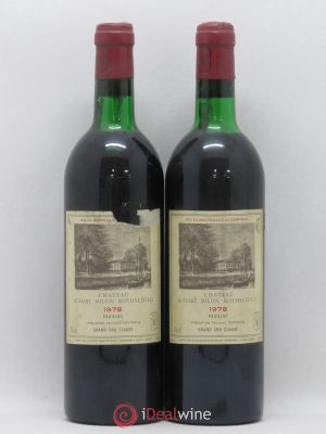 Château Duhart-Milon 4ème Grand Cru Classé  1978 - Lot of 2 Bottles