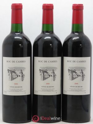 Roc de Cambes  2000 - Lot of 3 Bottles