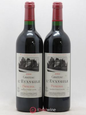 Château l'Évangile  2002 - Lot of 2 Bottles
