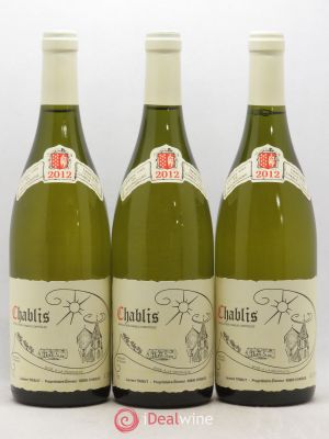 Chablis Laurent Tribut (Domaine)  2012 - Lot of 3 Bottles