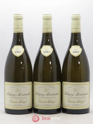 Puligny-Montrachet Etienne Sauzet  2007 - Lot of 3 Bottles
